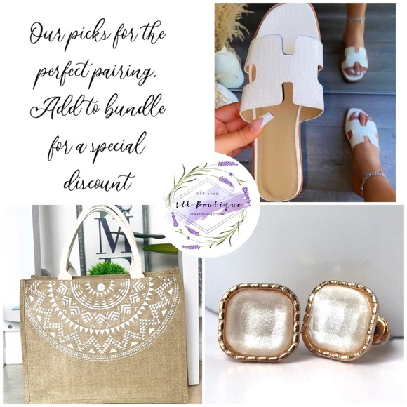 Ivory floral halter maxi dress - Picture 2 of 5